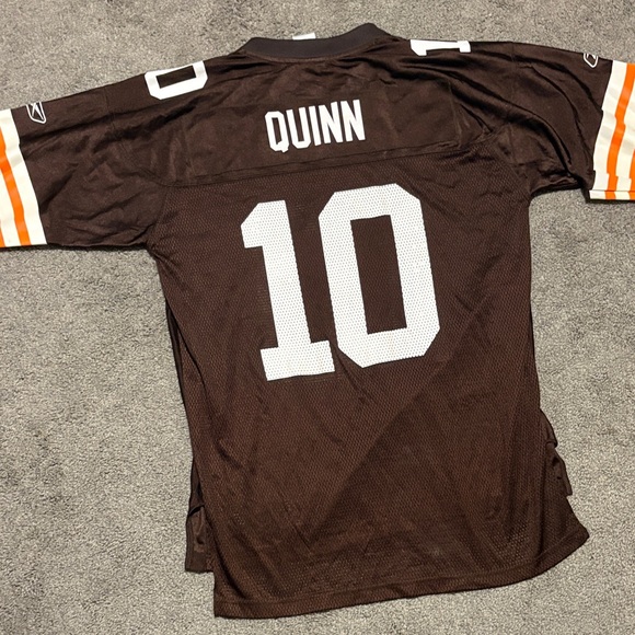 Browns Football Jersey #10 Quinn - Picture 4 of 4